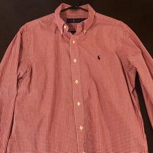 Ralph Lauren Red Gingham Shirt